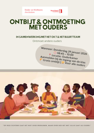 Poster - Ontbijt met ouders (29-01)