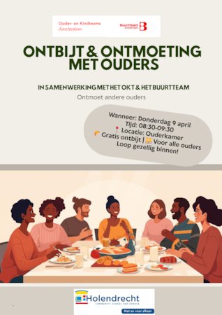 Poster - Ontbijt met ouders