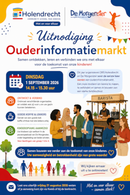 Uitnodiging ouderinformatiemarkt 2627